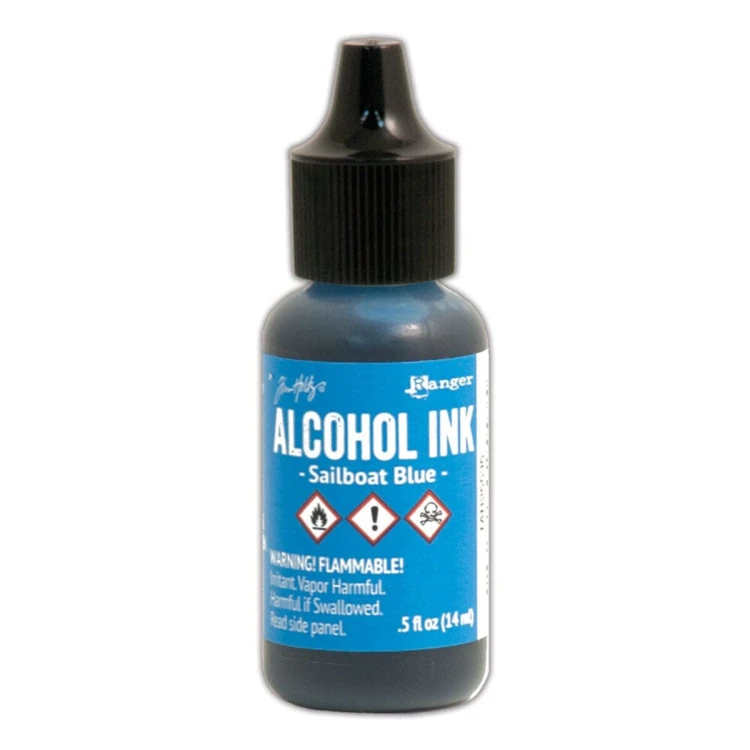 Tusz alkoholowy Tim Holtz Alcohol Ink Sailboat Blue 14 ml TAB25535