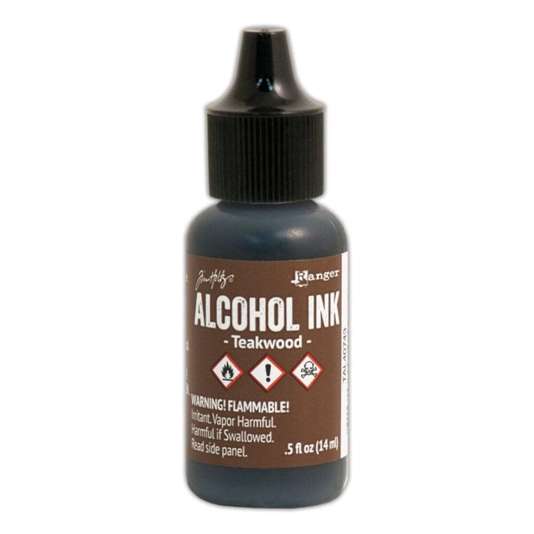 Tusz alkoholowy Tim Holtz Alcohol Ink Teakwood 14 ml TAL40743