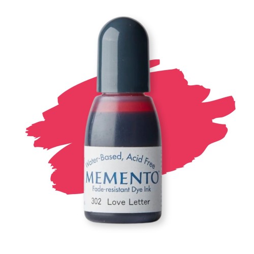 Tsukineko Memento Ink Refill 15ml Love Letter – uzupełniacz tuszu