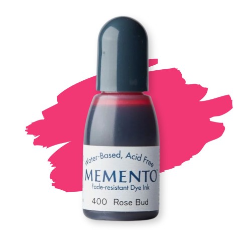 Tsukineko Memento Ink Refill 15ml Rose Bud – uzupełniacz tuszu