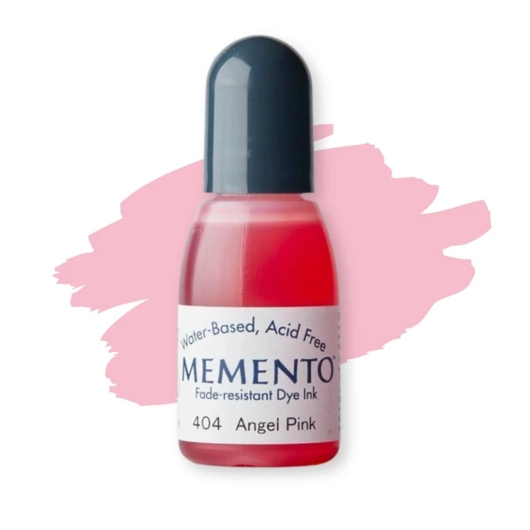 Tsukineko Memento Ink Refill 15ml Angel Pink – uzupełniacz tuszu
