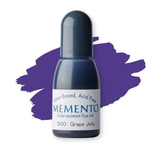 Tsukineko Memento Ink Refill 15ml Grape Jelly – uzupełniacz tuszu