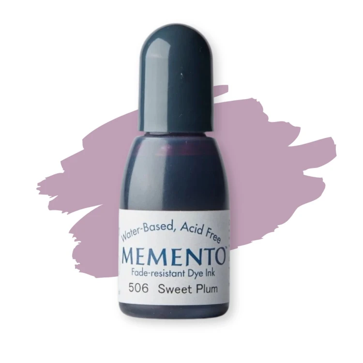 Tsukineko Memento Ink Refill 15ml Sweet Plum – uzupełniacz tuszu