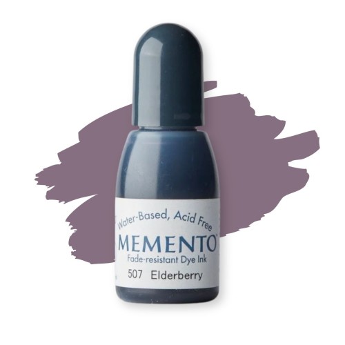 Tsukineko Memento Ink Refill 15ml Elderberry – uzupełniacz tuszu