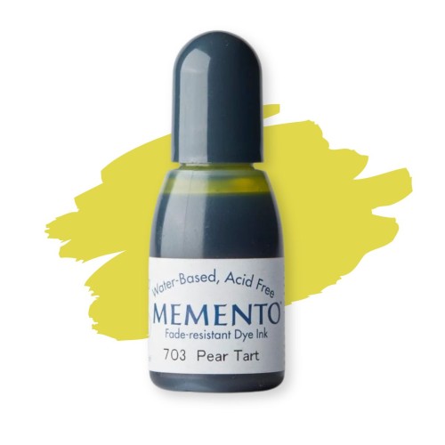 Tsukineko Memento Ink Refill 15ml Pear Tart – uzupełniacz tuszu