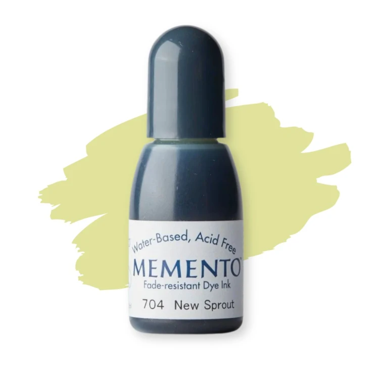 Tsukineko Memento Ink Refill 15ml New Sprout – uzupełniacz tuszu
