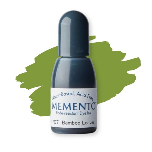 Tsukineko Memento Ink Refill 15ml Bamboo Leaves – uzupełniacz tuszu