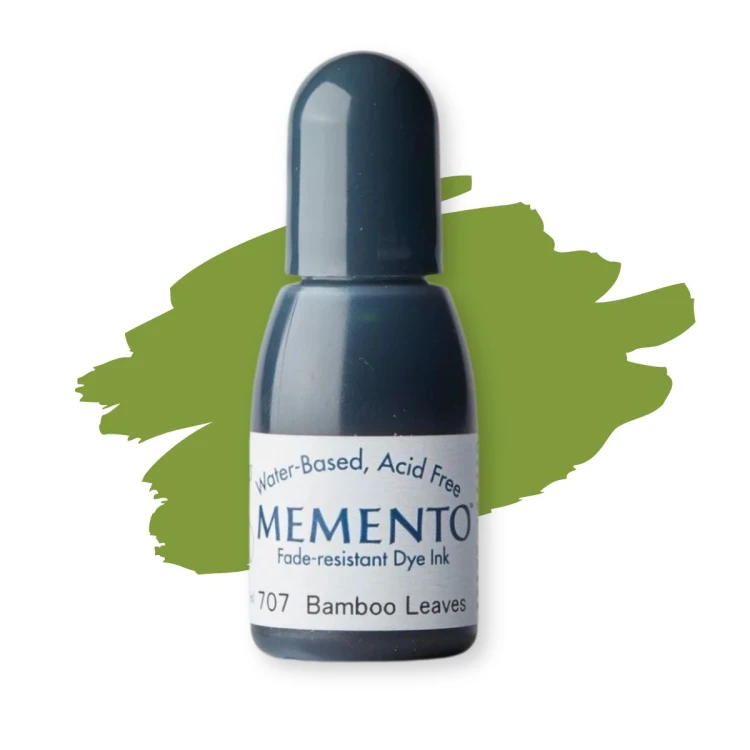 Tsukineko Memento Ink Refill 15ml Bamboo Leaves – uzupełniacz tuszu