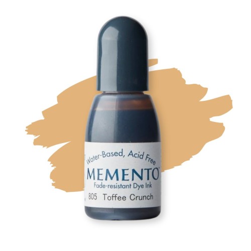 Tsukineko Memento Ink Refill 15ml Toffee Crunch – uzupełniacz tuszu
