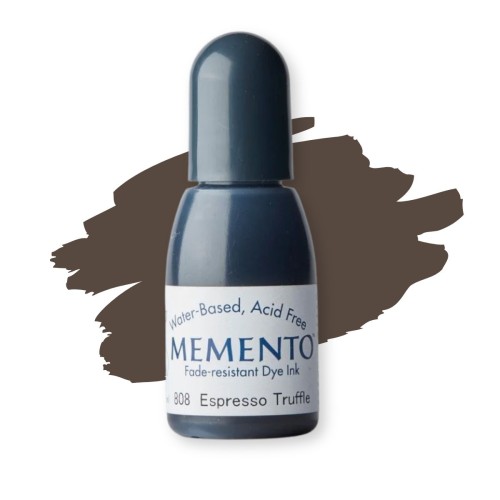Tsukineko Memento Ink Refill 15ml Espresso Truffle – uzupełniacz tuszu