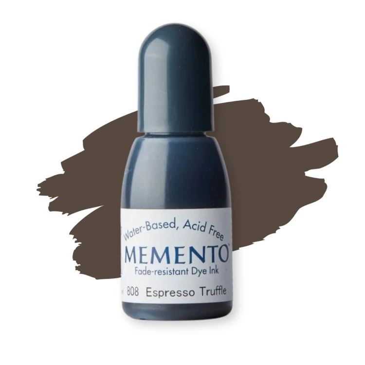 Tsukineko Memento Ink Refill 15ml Espresso Truffle – uzupełniacz tuszu
