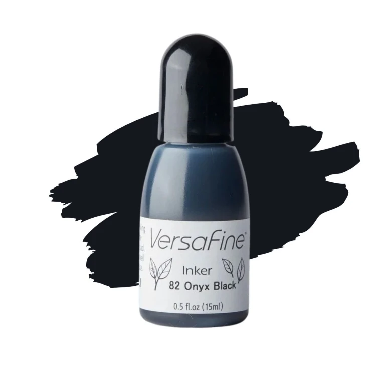 Uzupełniacz tuszu Czarny VersaFine Ink Refill Onyx Black Tsukineko 15 ml