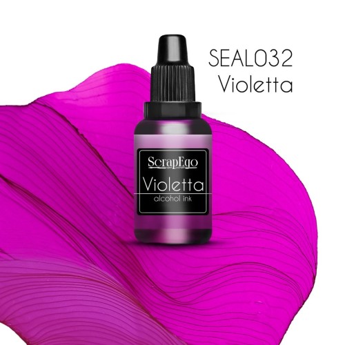 Tusz alkoholowy Violetta ScrapEgo 15 ml
