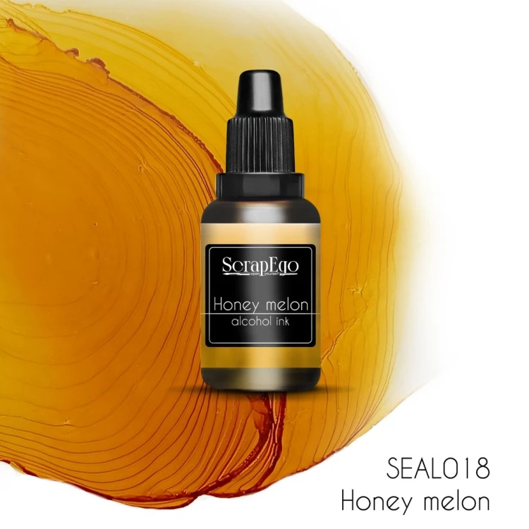 Tusz alkoholowy Honey melon ScrapEgo 15 ml