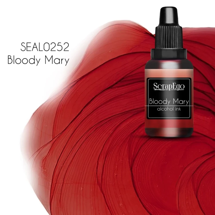 Tusz alkoholowy Bloody Mary ScrapEgo 15 ml
