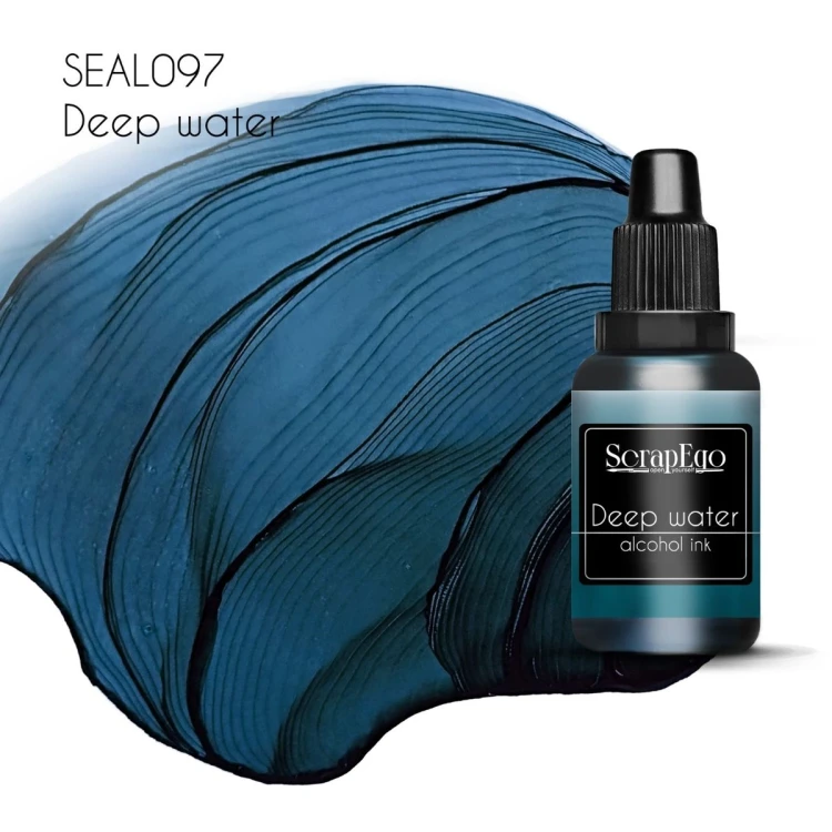 Tusz alkoholowy Deep water ScrapEgo 15 ml