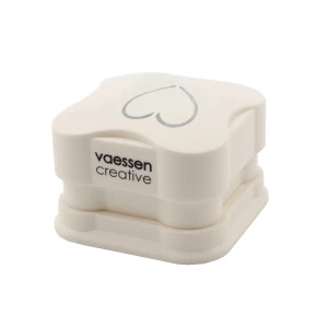 Dziurkacz magnetyczny Vaessen Creative – Serce 3D – 3 x 3,4 cm
