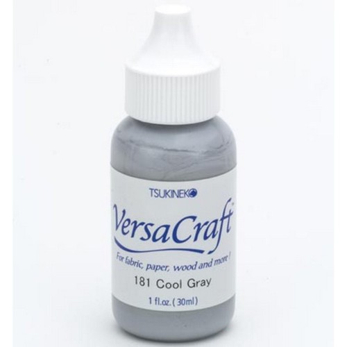 Reinker do tuszu do tkanin VersaCraft Cool Gray 30 ml