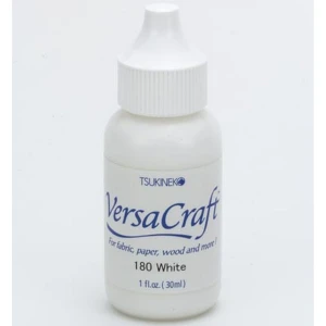 Reinker do tuszu do tkanin VersaCraft White 30 ml – Tsukineko