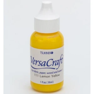 Reinker do tuszu do tkanin VersaCraft Lemon Yellow 30 ml – Tsukineko