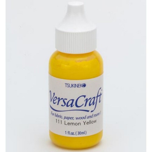 Reinker do tuszu do tkanin VersaCraft Lemon Yellow