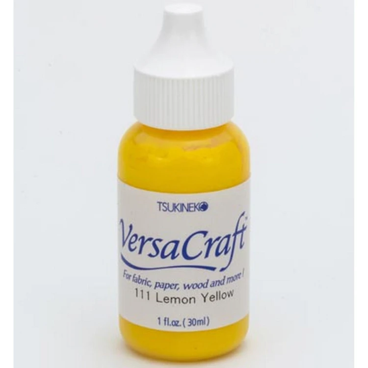 Reinker do tuszu do tkanin VersaCraft Lemon Yellow