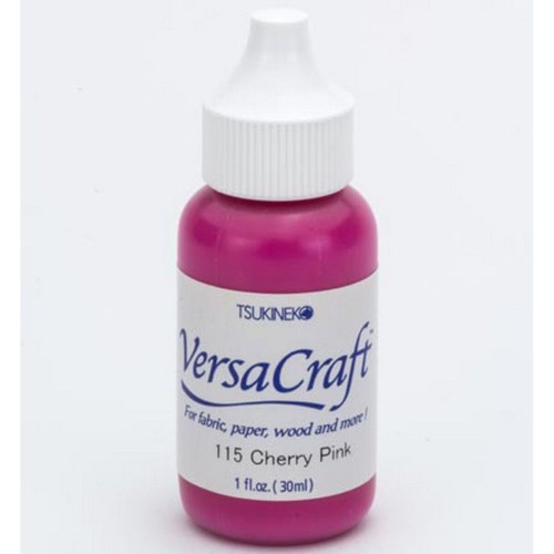 Reinker do tuszu do tkanin VersaCraft Cherry Pink