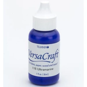 Reinker do tuszu do tkanin VersaCraft Ultramarine 30 ml – Tsukineko
