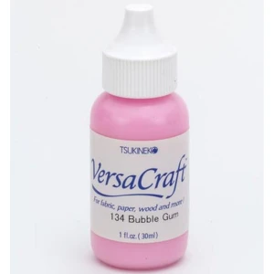 Reinker do tuszu do tkanin VersaCraft Bubble Gum 30 ml – Tsukineko