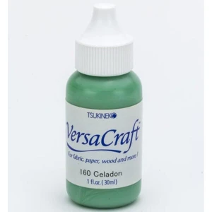 Reinker do tuszu do tkanin VersaCraft Celadon 30 ml – Tsukineko