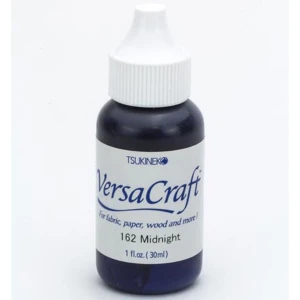 Reinker do tuszu do tkanin VersaCraft Midnight 30 ml – Tsukineko