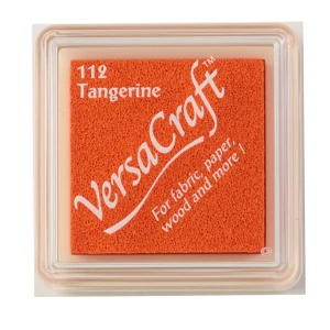 Poduszka z tuszem do tkanin VersaCraft Small Tangerine – Tsukineko