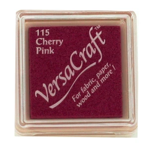 Poduszka z tuszem do tkanin VersaCraft Small Cherry Pink – Tsukineko