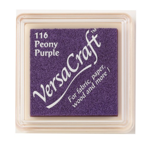Poduszka z tuszem do tkanin VersaCraft Small Peony Purple