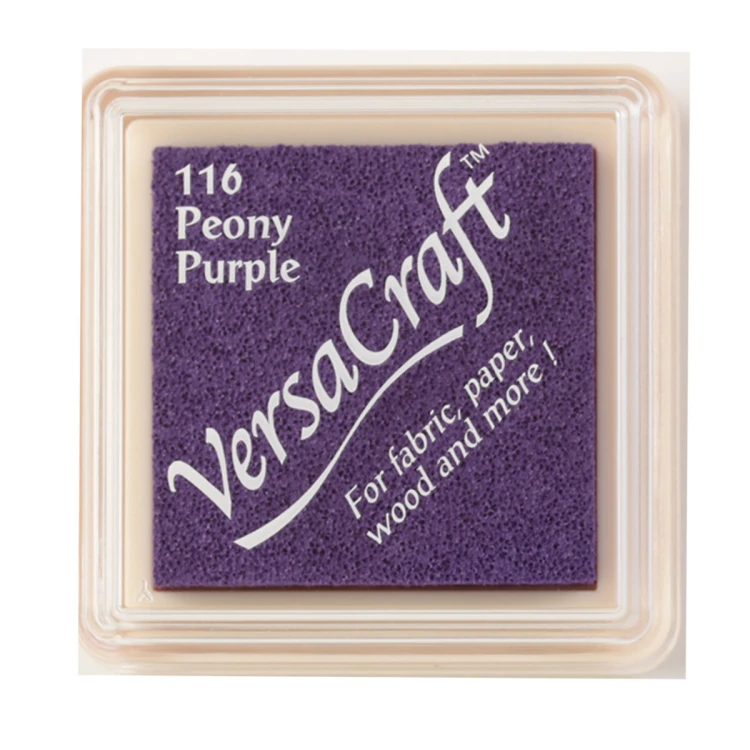 Poduszka z tuszem do tkanin VersaCraft Small Peony Purple