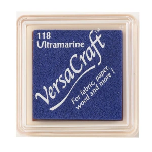 Poduszka z tuszem do tkanin VersaCraft Small Ultramarine – Tsukineko