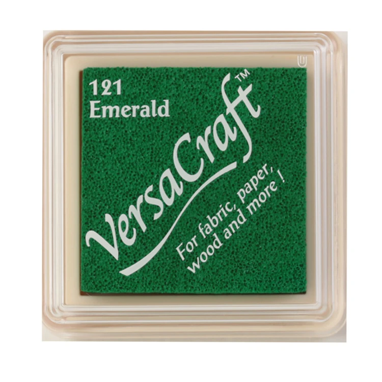 Poduszka z tuszem do tkanin VersaCraft Small Emerald