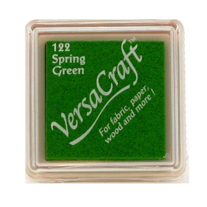 Poduszka z tuszem do tkanin VersaCraft Small Spring Green – Tsukineko