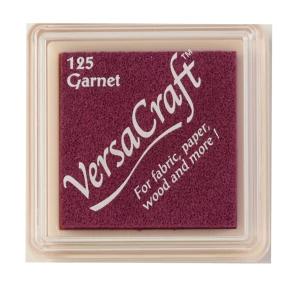 Poduszka z tuszem do tkanin VersaCraft Small Garnet – Tsukineko