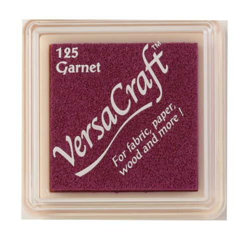 Poduszka z tuszem do tkanin VersaCraft Small Garnet