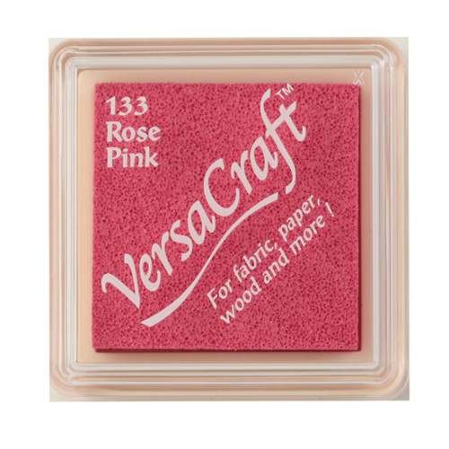 Poduszka z tuszem do tkanin VersaCraft Small Rose Pink