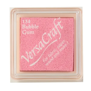 Poduszka z tuszem do tkanin VersaCraft Small Bubble Gum – Tsukineko