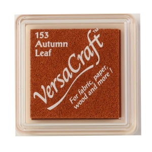 Poduszka z tuszem do tkanin VersaCraft Small Autumn Leaf – Tsukineko