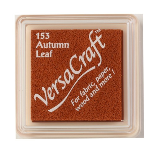 Poduszka z tuszem do tkanin VersaCraft Small Autumn Leaf