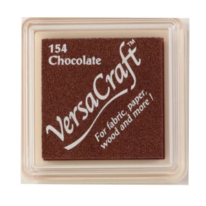 Poduszka z tuszem do tkanin VersaCraft Small Chocolate – Tsukineko
