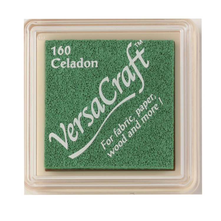 Poduszka z tuszem do tkanin VersaCraft Small Celadon