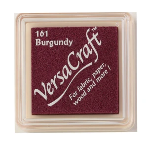 Poduszka z tuszem do tkanin VersaCraft Small Burgundy – Tsukineko