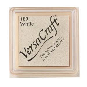 Poduszka z tuszem do tkanin VersaCraft Small White – Tsukineko