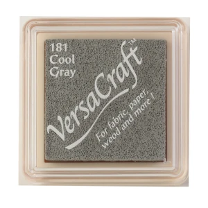 Poduszka z tuszem do tkanin VersaCraft Small Cool Gray – Tsukineko