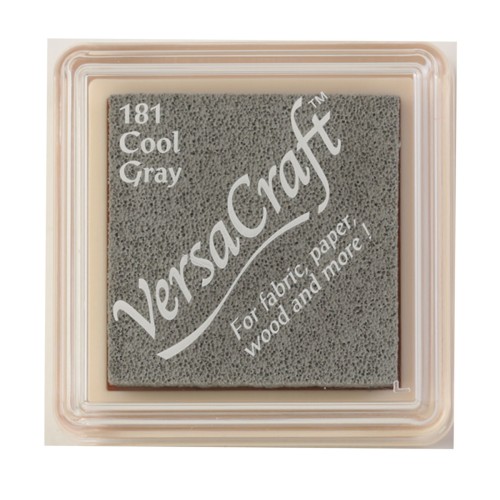 Poduszka z tuszem do tkanin VersaCraft Small Cool Gray
